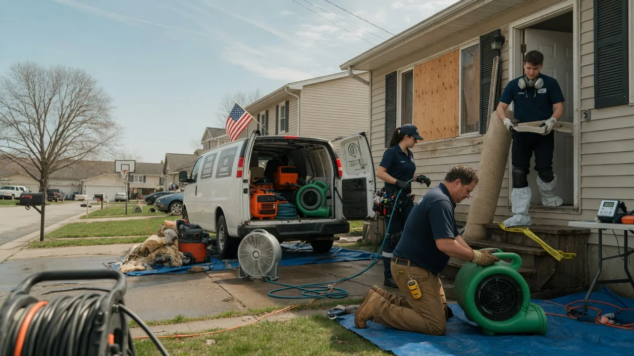 Water Damage Restoration in Ozark, AR near me